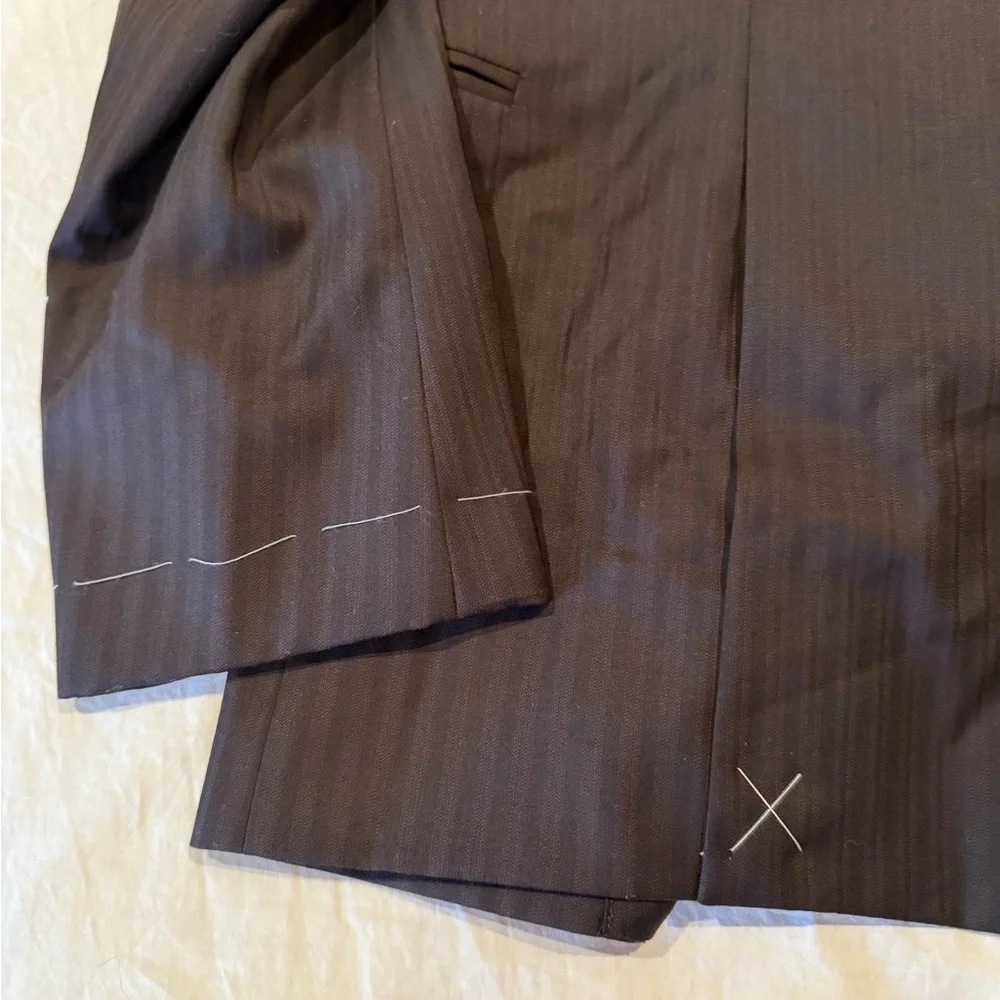 Armani Collezioni Black Pinstripe blazer - Picture 4 of 11